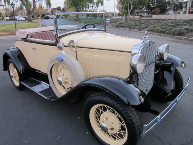 1931 ford model a deluxe roadster excellent condition!!