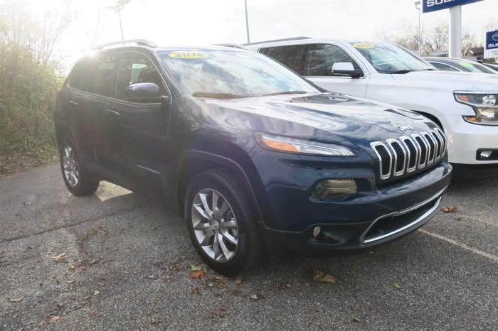 used 2018 jeep cherokee 4wd limited huntington, wv 25705 for sale in huntington, west virginia