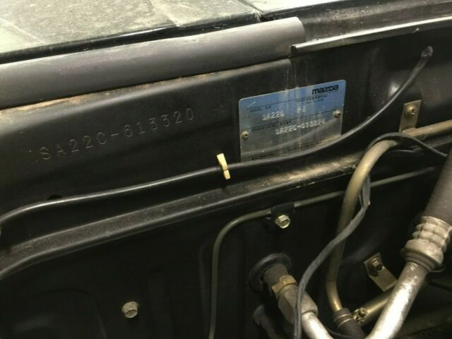 no reserve 1980 mazda rx-7 gs coupe 2-door black/black low mileage, no reserve