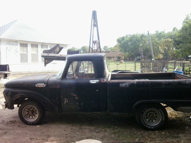 1964 ford f-100 short wide bed