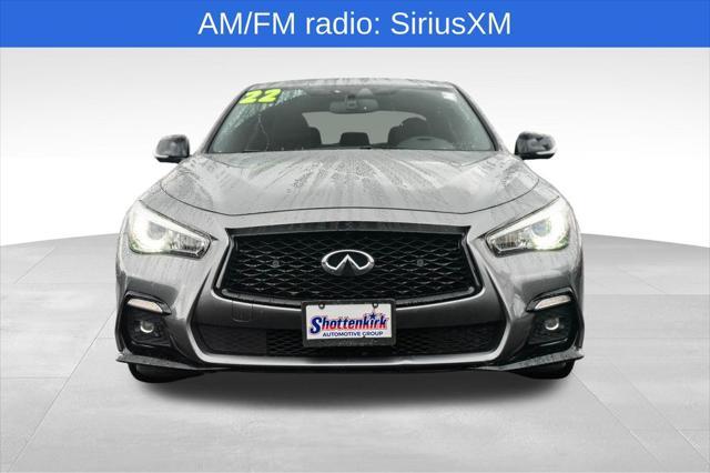 2022 infiniti q50 3.0t red sport 400
