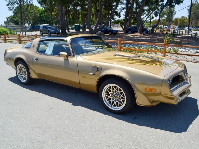 78 trans am, w72 6.6l, ws6, restored by restore a muscle car, "gold" edition
