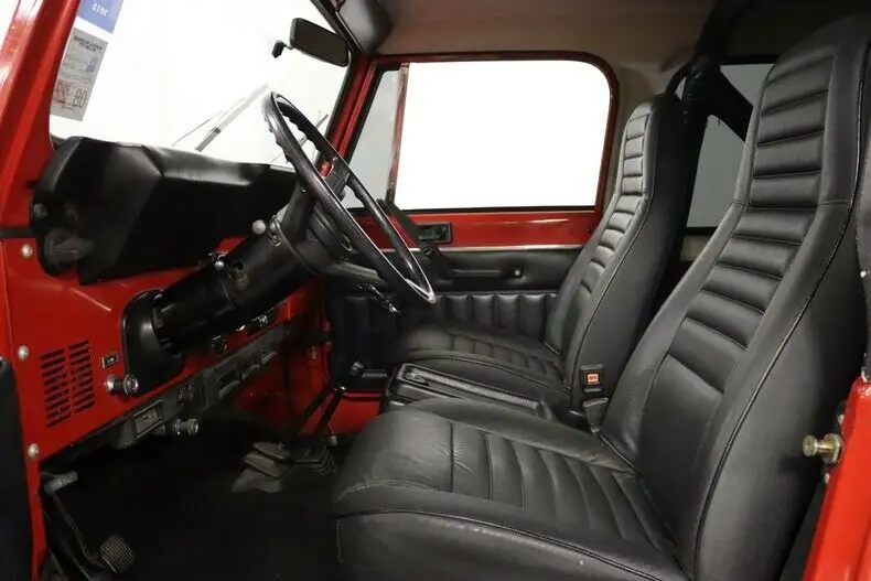 dialed in & ready to go! 4.2l inline six, 4 speed manual, a/c, 4x4, clean cj!