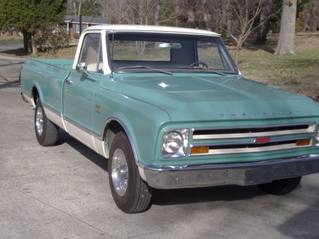 1967 chevy custom camper 3/4 ton pickup custom cab - no reserve