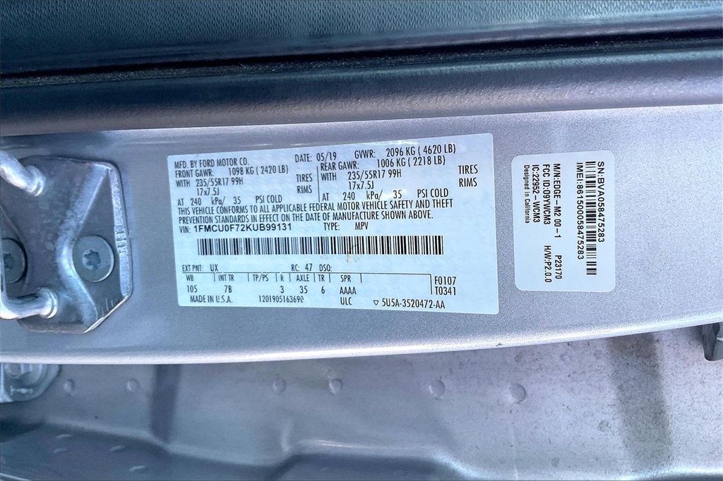 2019 ford escape s