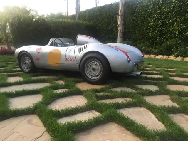 1955 porsche 550 spyder aluminium handrafted in europe with 356 engine mechanics