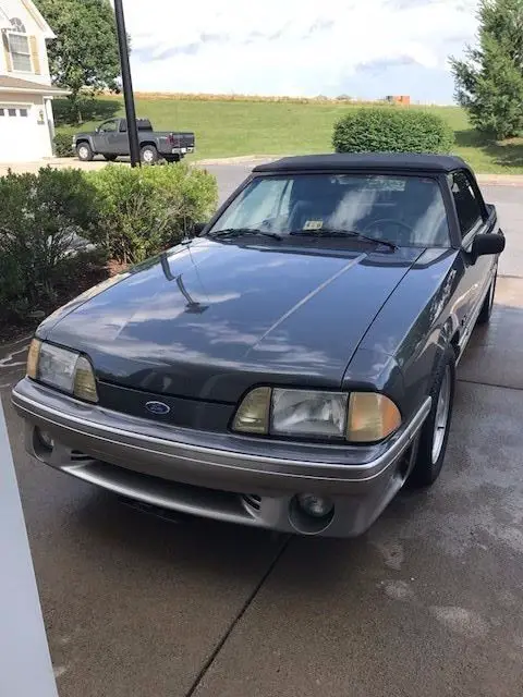 1989 ford mustang gt convertible (fox body) no reserve