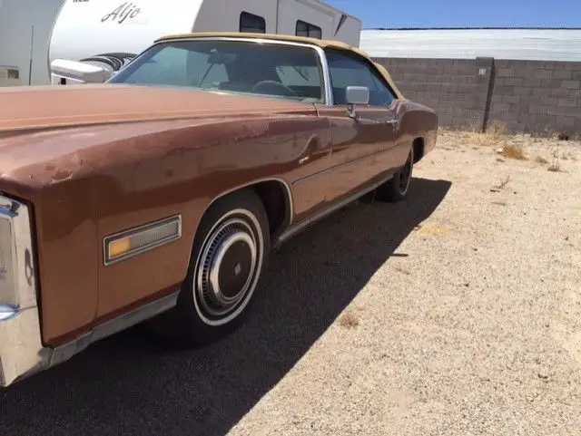 1976 eldorado convertible **arizona barn find**