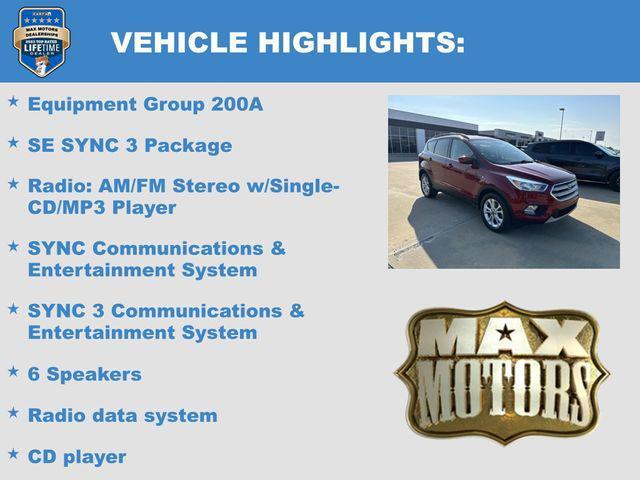 2018 ford escape se