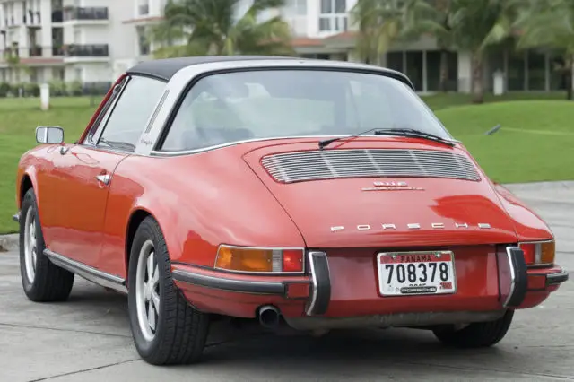 1971 porsche 911e targa sportomatic