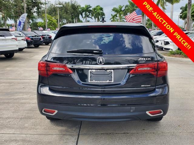 2015 acura mdx 3.5l technology package