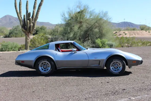 1978 chevrolet corvette silver anniversary edition