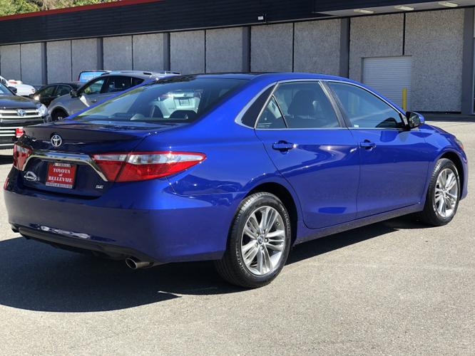 certified 2016 toyota camry se bellevue, wa 98007 for sale in bellevue, washington