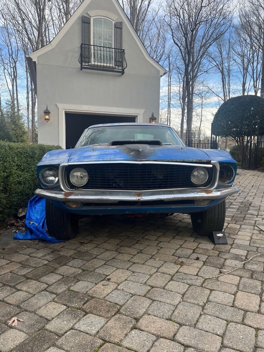 1969 ford mustang white boss 429