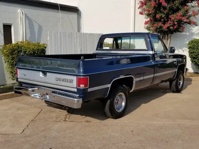 1985 chevrolet chevy k10 4x4 runs great in good shape! texas truck!