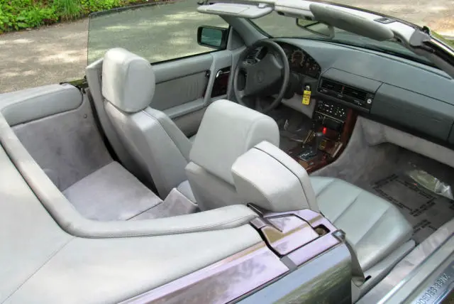 clean low miles mercedes benz sl320 convertible top sl roadster fully loaded