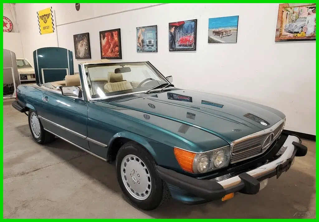 1986 mercedes 560sl r107 roadster convertible we ship and export worldwide!!!