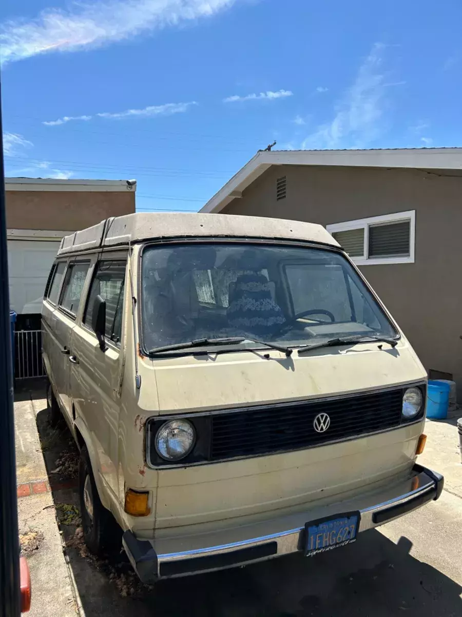 1982 volkswagen vanagon westfalia style camper van