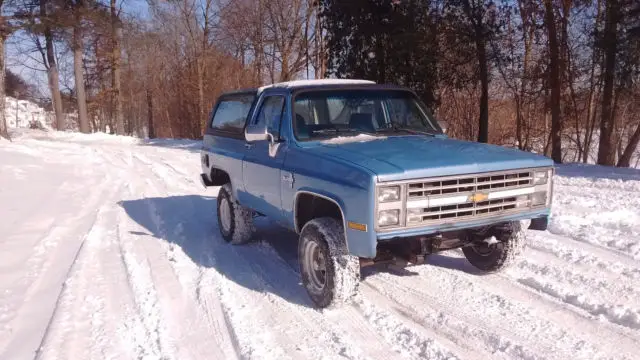 a classic blazer in excellent mechanical condition with many new parts