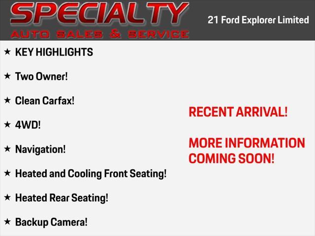 2021 ford explorer limited