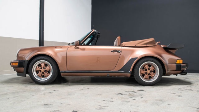 1989 porsche 930 turbo cab, one owner rare, low miles
