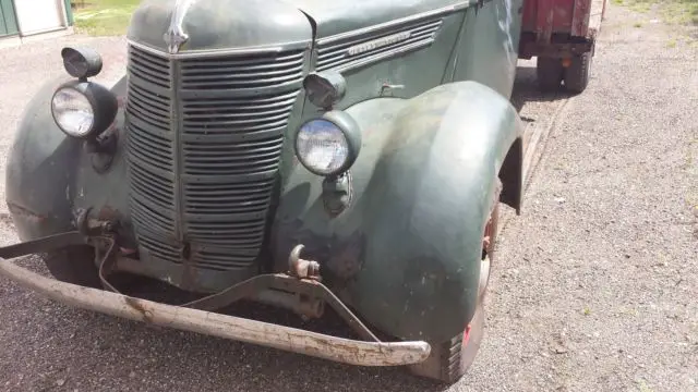 1937 international ds35 truck pickup semi dually rat rod coe custom flatbed 38