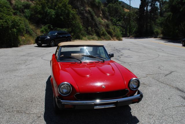 1980 fiat spider 2000 auto