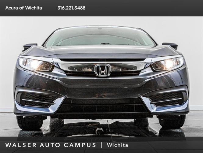 used 2016 honda civic ex sedan wichita, ks 67206 for sale in wichita, kansas