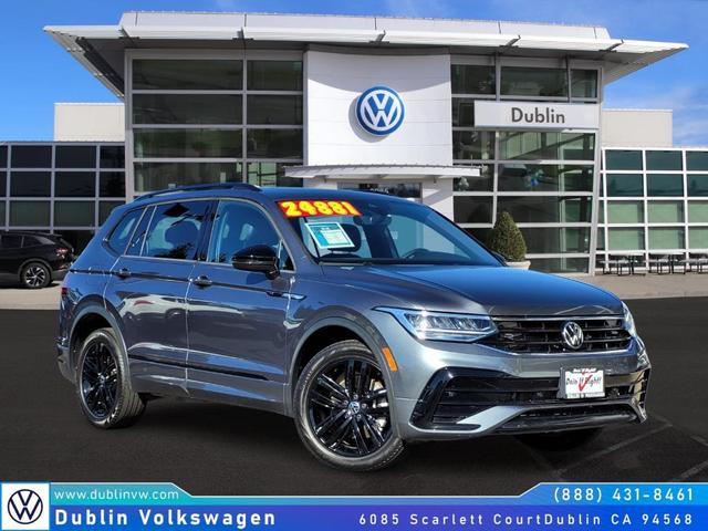 2022 volkswagen tiguan 2.0t se r-line black