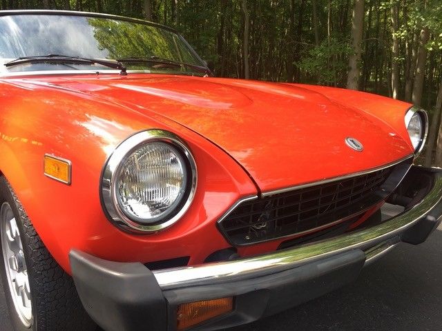 1983 fiat spider pininfarina in mint condition "a classic"