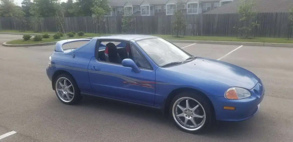 1993 honda civic del sol coupe blue fwd manual del sol si