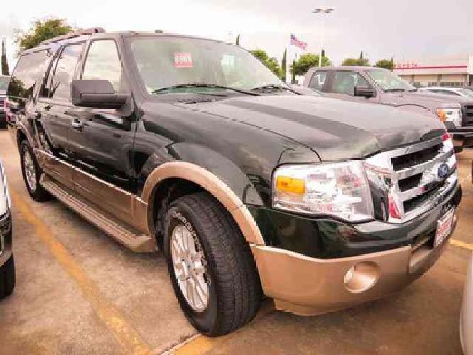 2013 ford expedition el xlt back up cam leather 3rd row cruise control on in spring, tx