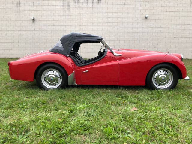 1959 triumph tr3 roadster convertible