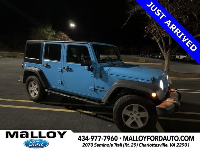 2017 jeep wrangler unlimited sport
