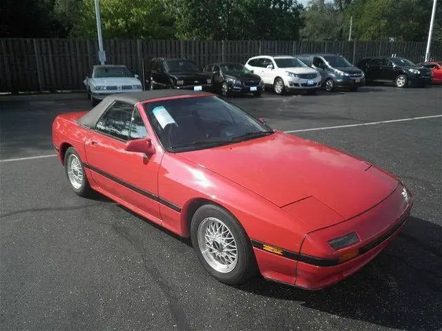 1988 mazda rx-7 83676 miles 2dr convertible 5-speed manual