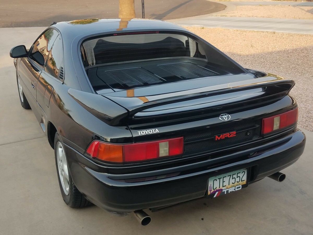 1992 toyota mr2 coupe black rwd manual sport roof