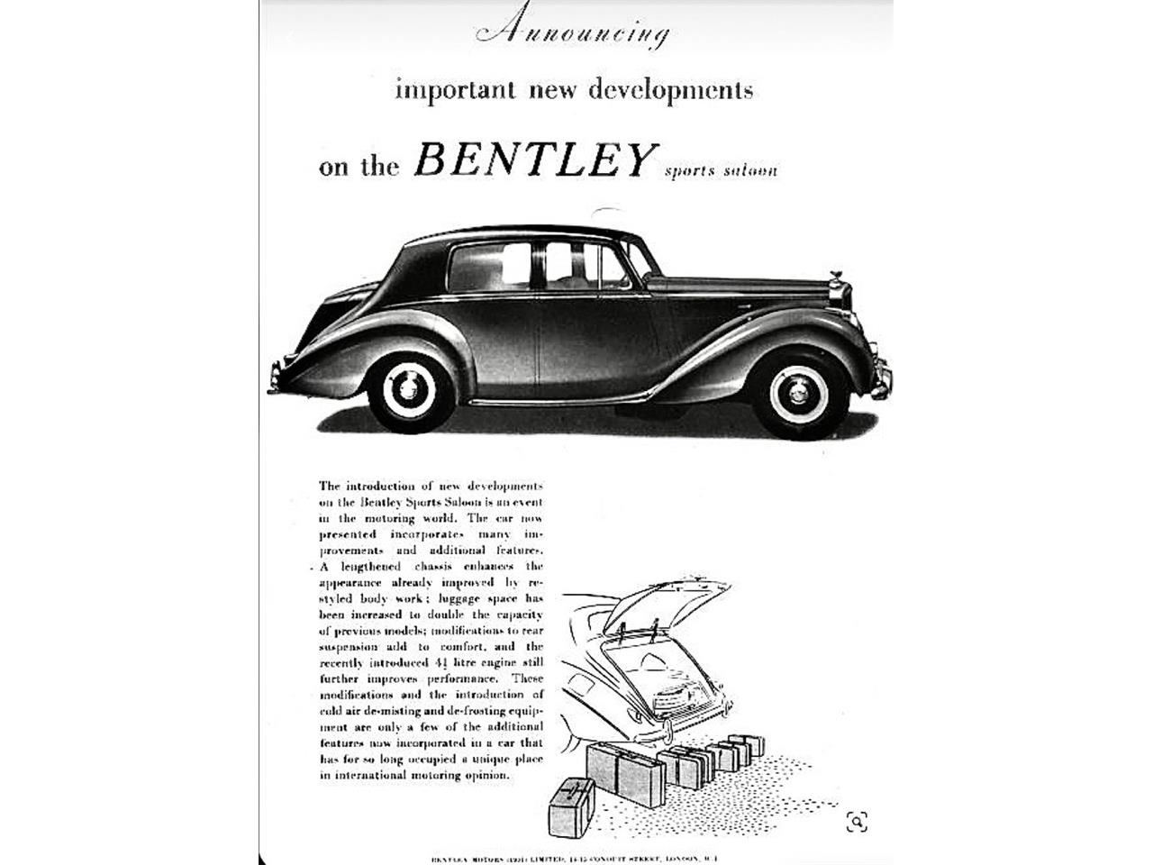 1954 bentley r type