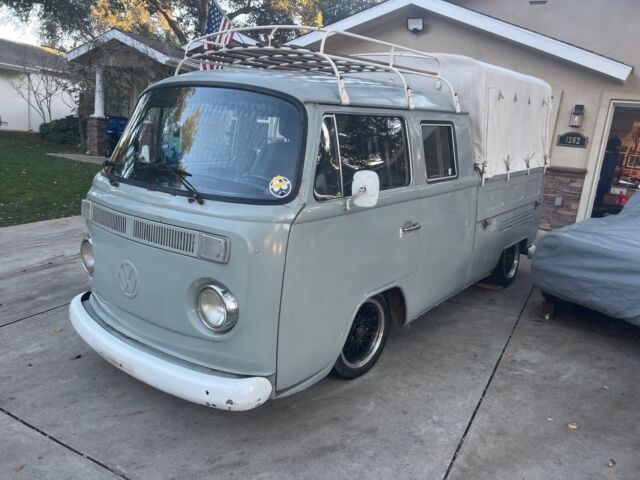 1968 volkswagen double cab pickup pickup grey rwd manual