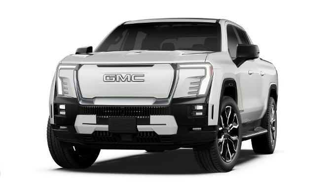 new 2025 gmc sierra ev max range denali