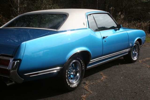 1971 oldsmobile cutlass supreme, (low miles) - hurst dual gate