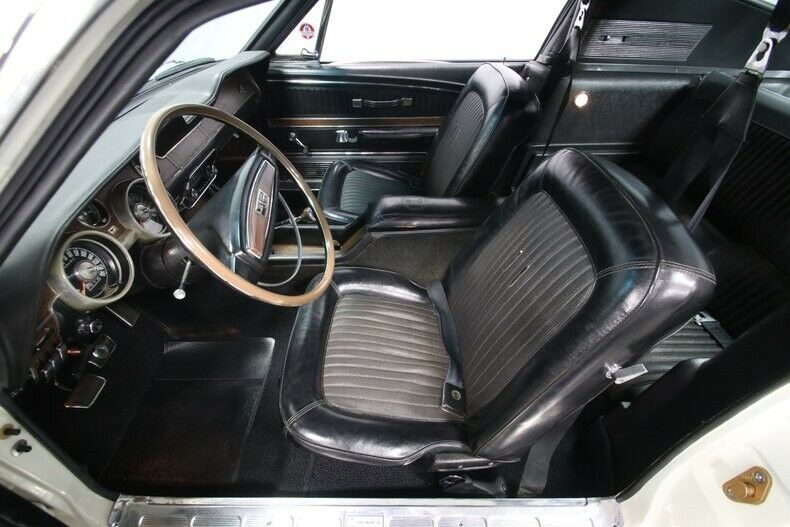 classic vintage muscle car restored stang wimbledon white toploader fomoco