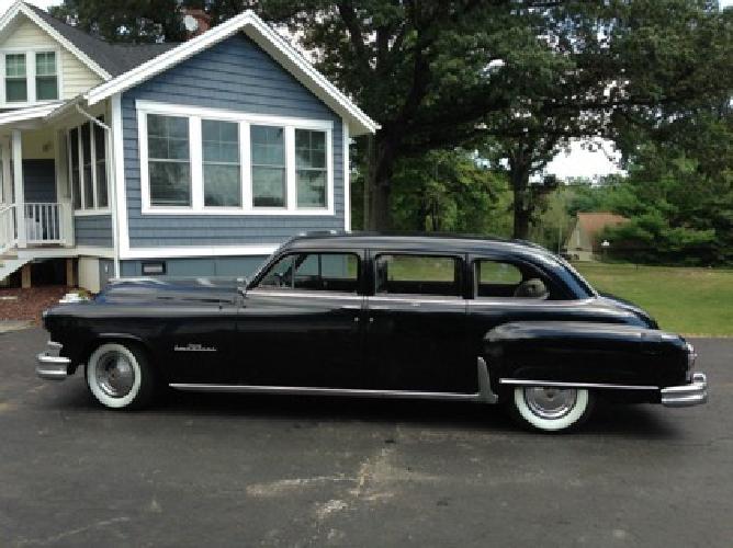 1952 chrysler crown imperial formal limouisne w divider glass limo in longview, tx