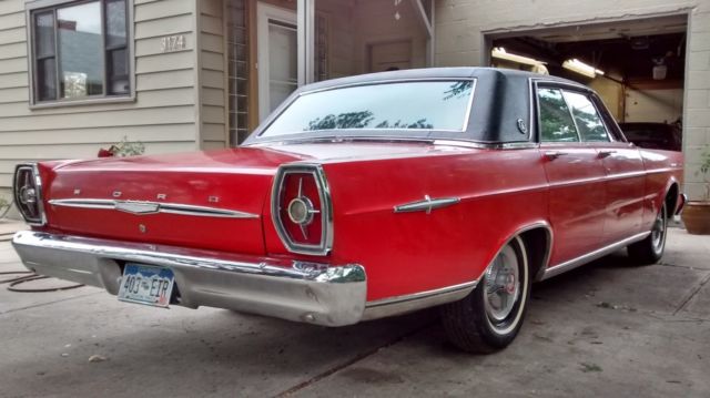 1965 ford galaxie 500 ltd 4-door sedan all-original low mileage 390 v8 must see!