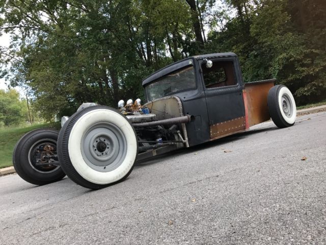 1930 dodge pickup, rat rod, hot rod, custom slammed chopped