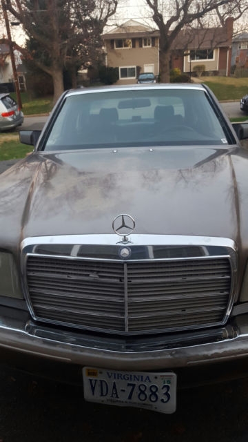 classic 1988 mercedes 300se - no reserve