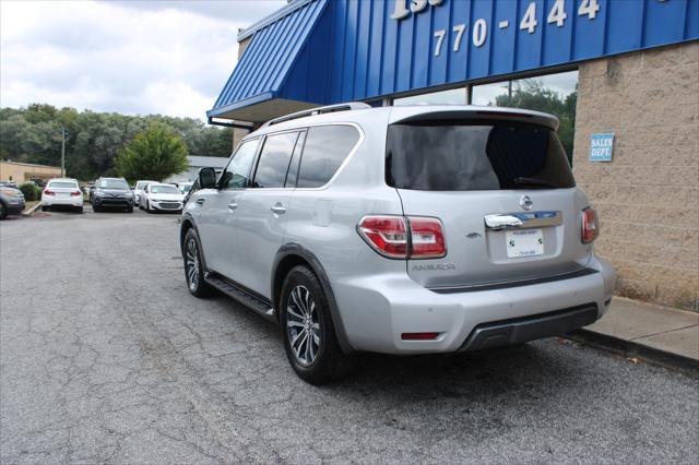 2020 nissan armada 4x4 sv
