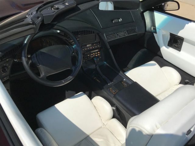 1993 40th anniversary chevrolet corvette convertible rare color combo