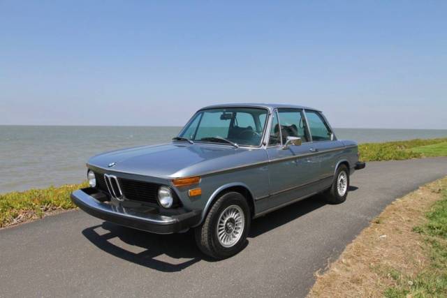 last year 1976 bmw 2002 fjord blue local california car blue plates 89k miles