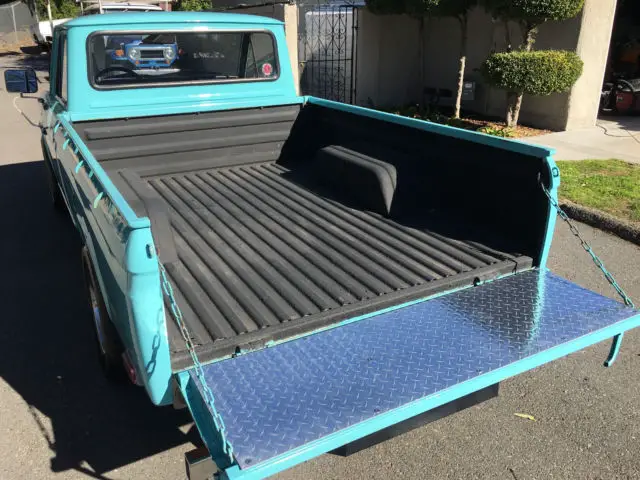 1971 datsun pickup - blue!