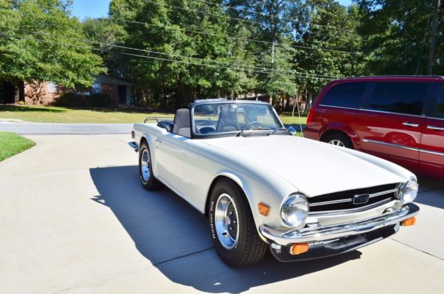 1976 triumph tr6 roadster mustang v/6 and 5 speed wolf in sheeps clothes